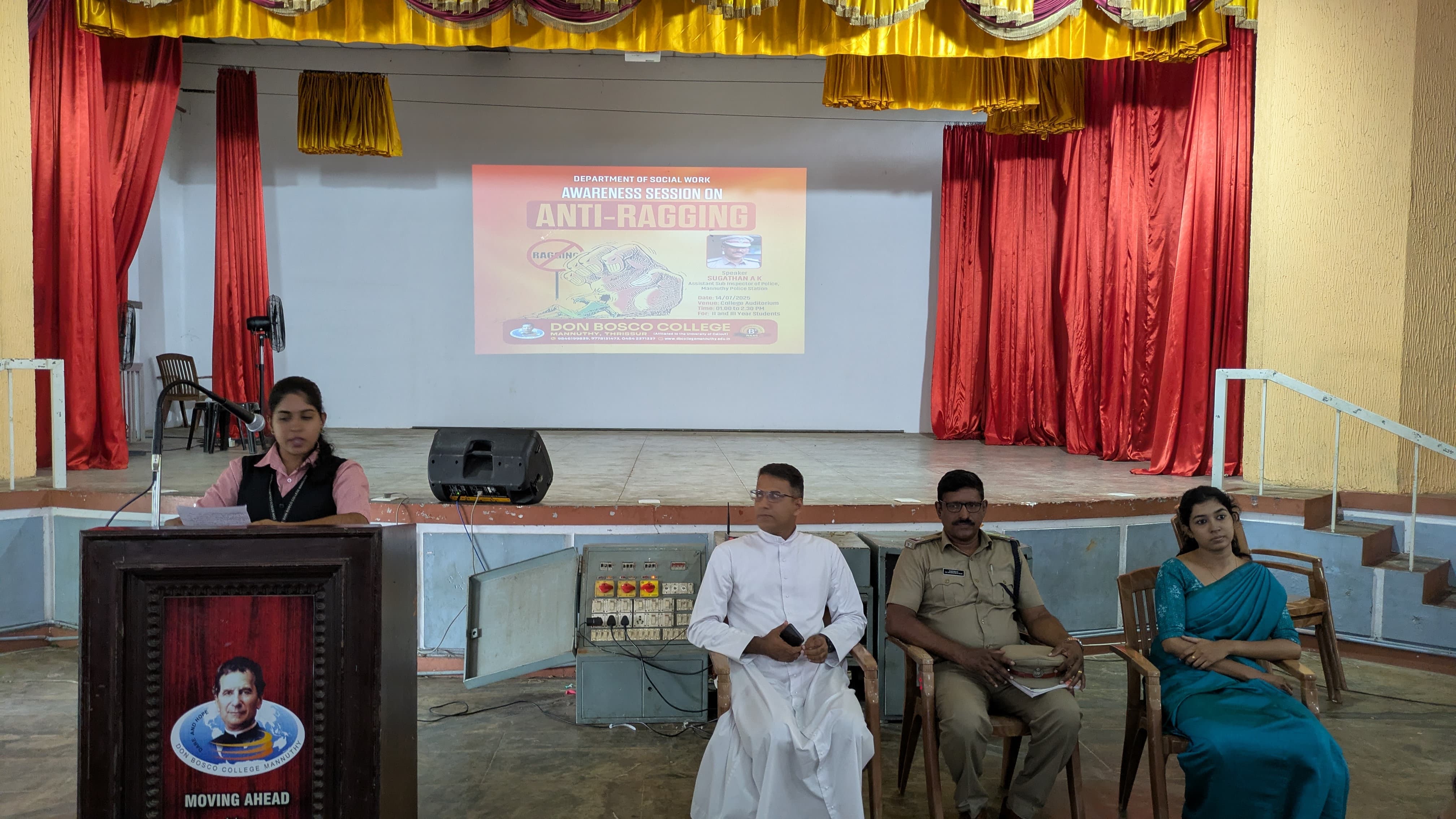 ANTI-RAGGING ORIENTATION SESSION